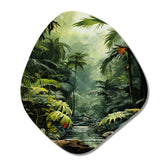 Sounds Of The Jungle - Asymmetric Metal Wall Art