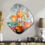 Scientist S Domain Laboratories I - Asymmetric Metal Wall Art