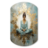 Zen Meditation Position I - Asymmetric Metal Wall Art