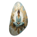 Zen Meditation Position I - Asymmetric Metal Wall Art