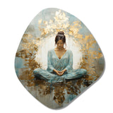 Zen Meditation Position I - Asymmetric Metal Wall Art