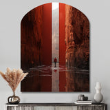 Fantastic Dissolving Doorways - Asymmetric Metal Wall Art