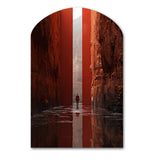 Fantastic Dissolving Doorways - Asymmetric Metal Wall Art