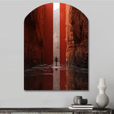 Fantastic Dissolving Doorways - Asymmetric Metal Wall Art