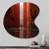 Fantastic Dissolving Doorways - Asymmetric Metal Wall Art