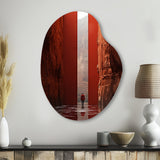 Fantastic Dissolving Doorways - Asymmetric Metal Wall Art