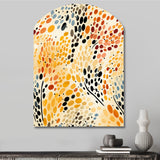 Watercolor Pattern Dot - Asymmetric Metal Wall Art