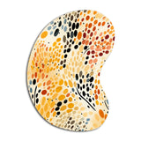 Watercolor Pattern Dot - Asymmetric Metal Wall Art