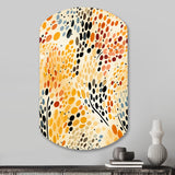 Watercolor Pattern Dot - Asymmetric Metal Wall Art