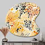 Watercolor Pattern Dot - Asymmetric Metal Wall Art