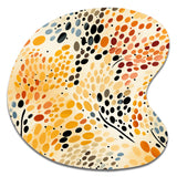 Watercolor Pattern Dot - Asymmetric Metal Wall Art