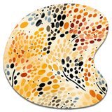 Watercolor Pattern Dot - Asymmetric Metal Wall Art