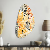 Watercolor Pattern Dot - Asymmetric Metal Wall Art