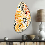 Watercolor Pattern Dot - Asymmetric Metal Wall Art