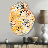 Watercolor Pattern Dot - Asymmetric Metal Wall Art