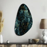 Cyber Camo Nexus - Asymmetric Metal Wall Art