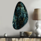 Cyber Camo Nexus - Asymmetric Metal Wall Art