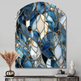 Fantasy Marble Pattern - Asymmetric Metal Wall Art