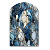 Fantasy Marble Pattern - Asymmetric Metal Wall Art