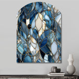 Fantasy Marble Pattern - Asymmetric Metal Wall Art