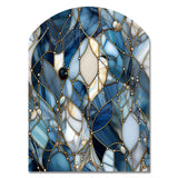 Fantasy Marble Pattern - Asymmetric Metal Wall Art