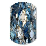 Fantasy Marble Pattern - Asymmetric Metal Wall Art