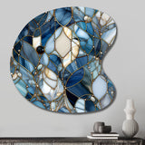 Fantasy Marble Pattern - Asymmetric Metal Wall Art