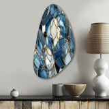 Fantasy Marble Pattern - Asymmetric Metal Wall Art