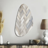 Nordic Elegance - Asymmetric Metal Wall Art