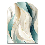 Subdued Elegance - Asymmetric Metal Wall Art