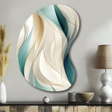 Subdued Elegance - Asymmetric Metal Wall Art