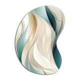 Subdued Elegance - Asymmetric Metal Wall Art