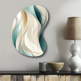 Subdued Elegance - Asymmetric Metal Wall Art