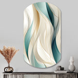 Subdued Elegance - Asymmetric Metal Wall Art