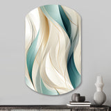 Subdued Elegance - Asymmetric Metal Wall Art