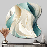 Subdued Elegance - Asymmetric Metal Wall Art