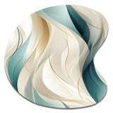 Subdued Elegance - Asymmetric Metal Wall Art