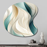 Subdued Elegance - Asymmetric Metal Wall Art