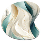 Subdued Elegance - Asymmetric Metal Wall Art