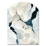 Whispering Abstraction - Asymmetric Metal Wall Art