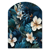 Moody Tropics Moody Patterns - Asymmetric Metal Wall Art