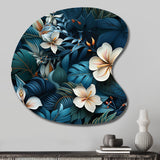 Moody Tropics Moody Patterns - Asymmetric Metal Wall Art