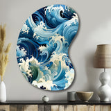 Water Elements - Asymmetric Metal Wall Art