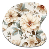 Vintage Florals - Asymmetric Metal Wall Art