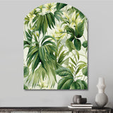 Vintage Jungle - Asymmetric Metal Wall Art