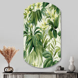 Vintage Jungle - Asymmetric Metal Wall Art