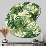 Vintage Jungle - Asymmetric Metal Wall Art