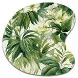 Vintage Jungle - Asymmetric Metal Wall Art