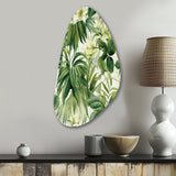 Vintage Jungle - Asymmetric Metal Wall Art