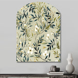 Zen Foliage - Asymmetric Metal Wall Art